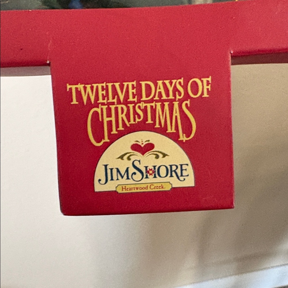 Jim Shore 2006 Red and Green Twelve Days of Christmas - Picture 2 of 8